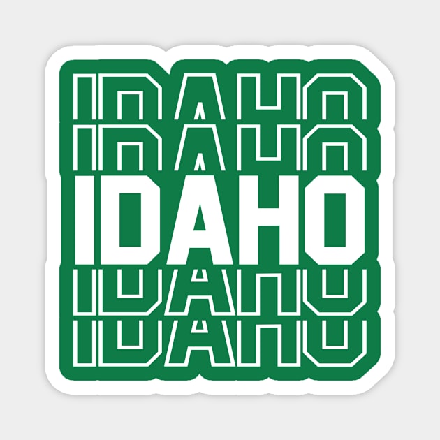 IDAHO Magnet by impacteesstreetwear