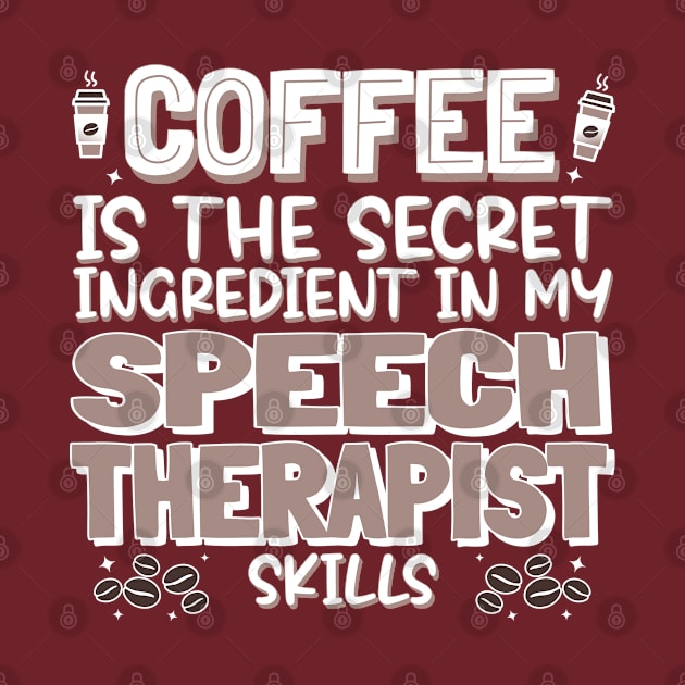 Coffee lover Speech Therapist by cecatto1994