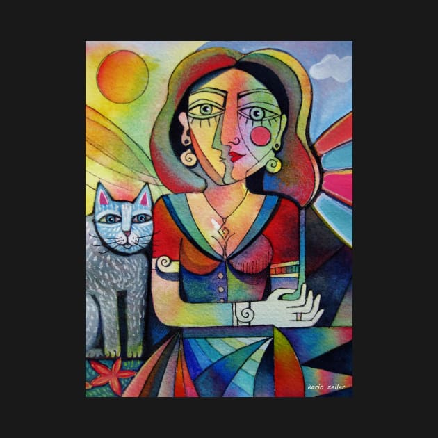 Picasso's Girlfriend by karincharlotte