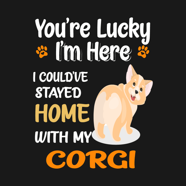 I Could Have Stayed Home With Corgi (137) by Darioz