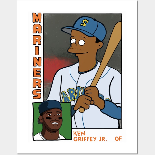 Seattle Mariners Homer Simpson Baseball Jersey 