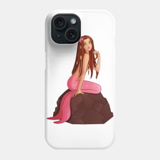 Pink Mermaid Phone Case