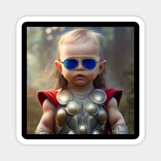 Thorsome Baby with Shades Magnet