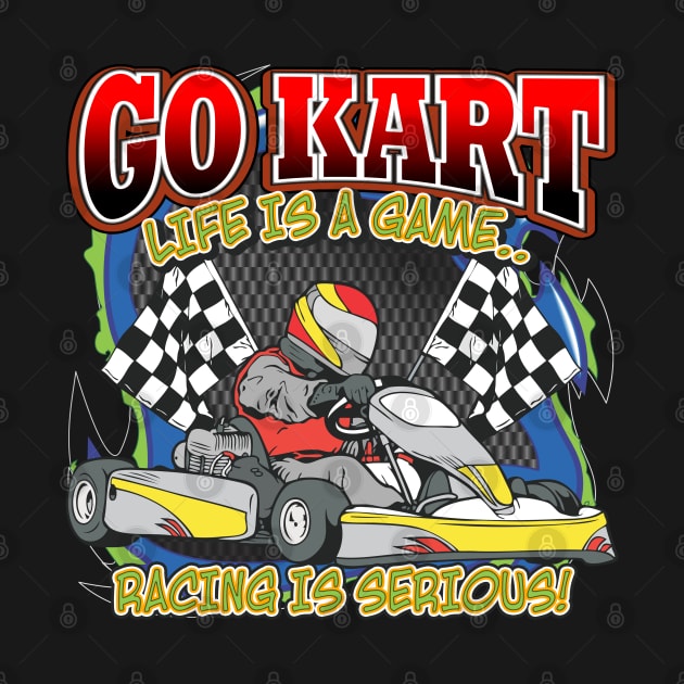 Go Kart Racing is Serious by RadStar