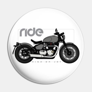 Ride bobber bw Pin