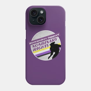 Nonbinary Rights Werewolf Phone Case