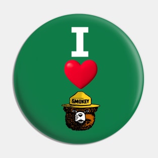 SMOKEY BEAR Pin