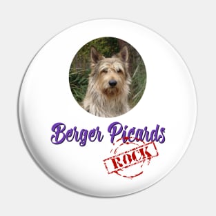 Berger Picards Rock! Pin