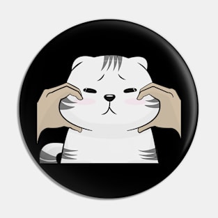 Cute cat love Pin