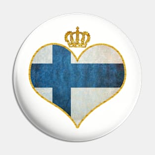 Love Finland Pin