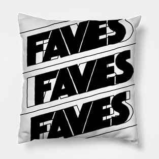 FAVES 1 Pillow