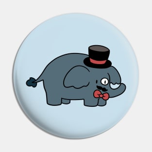 Fancy Elephant Pin