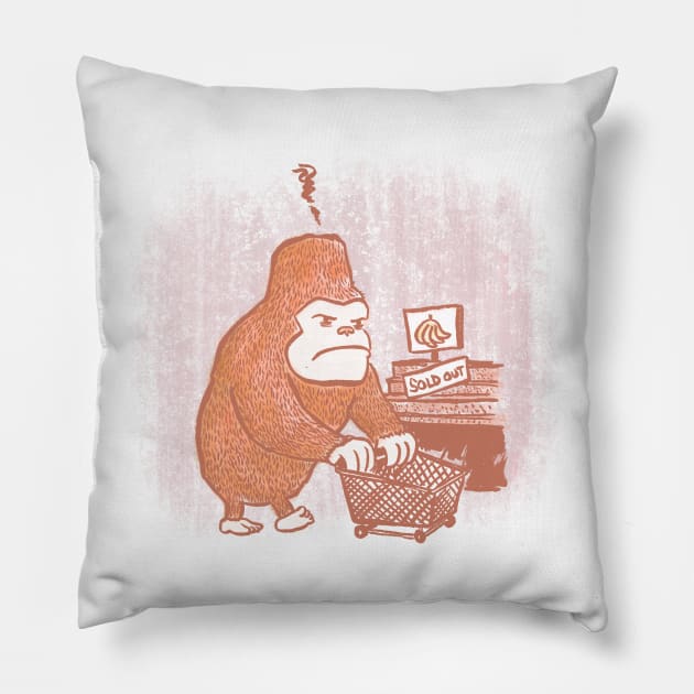 Mad Ape Pillow by brockart