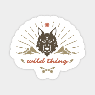 wild thing Magnet