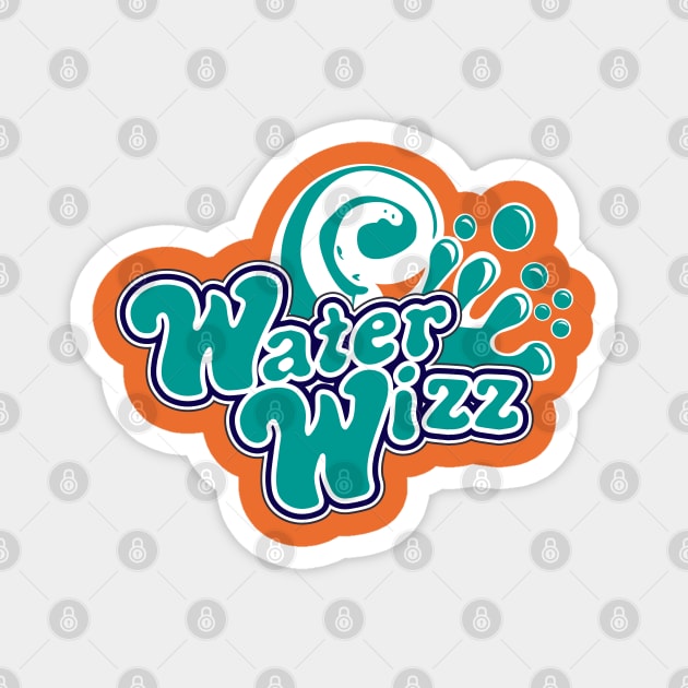 Water Wizz Grown Ups Vacation Shirt Magnet by PixelDot Gra.FX Collection