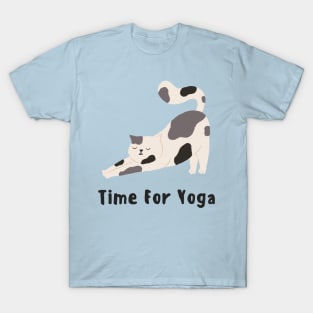 Pilates Cat T-Shirt