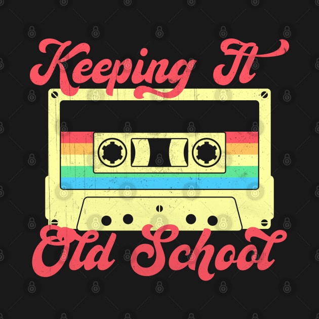 Retro Mixtape Music - Keeping It Old School Vibes by OnyxBlackStudio