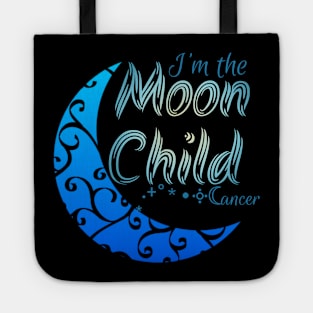 I'm the moon child Tote