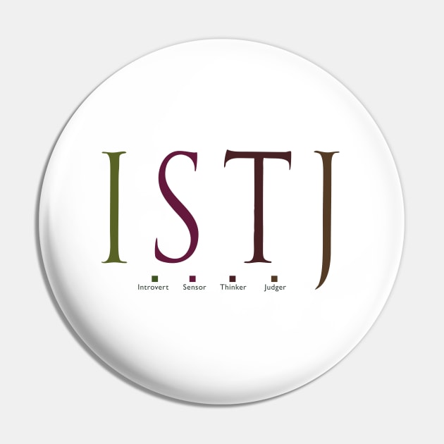 ISTJ The Inspector, Myers-Briggs Personality Type Pin by Stonework Design Studio
