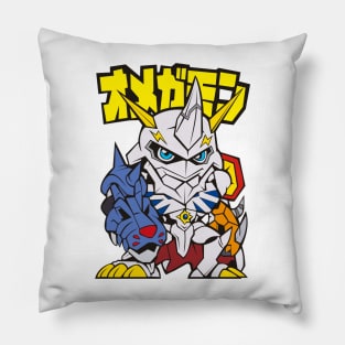 digimon chibi omnimon Pillow