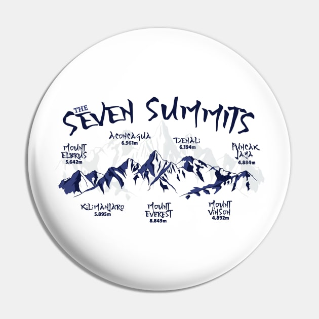 Cool Mountain Climbing Pin by LR_Collections