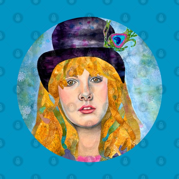 Stevie Nicks, Gypsy that Remains by karenpaytonart