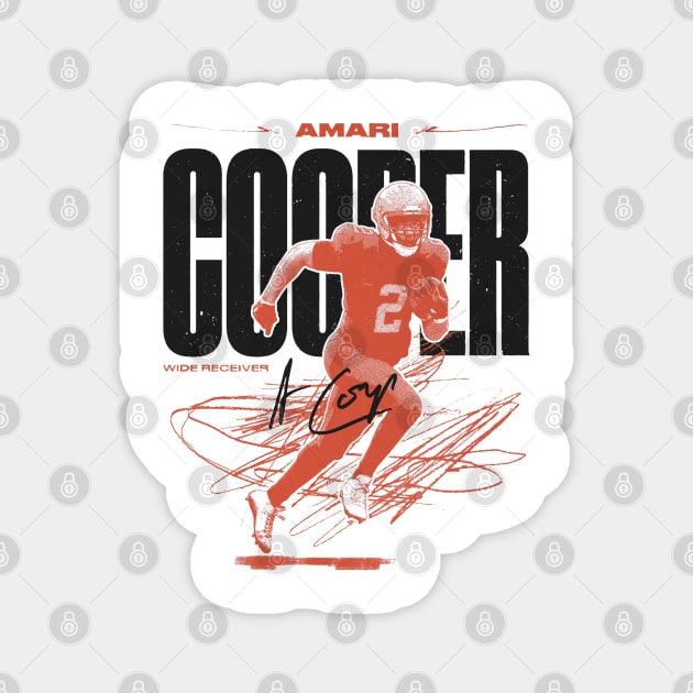 Amari Cooper Cleveland Vintage Magnet by danlintonpro