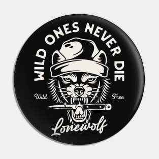 Lonewolf Pin