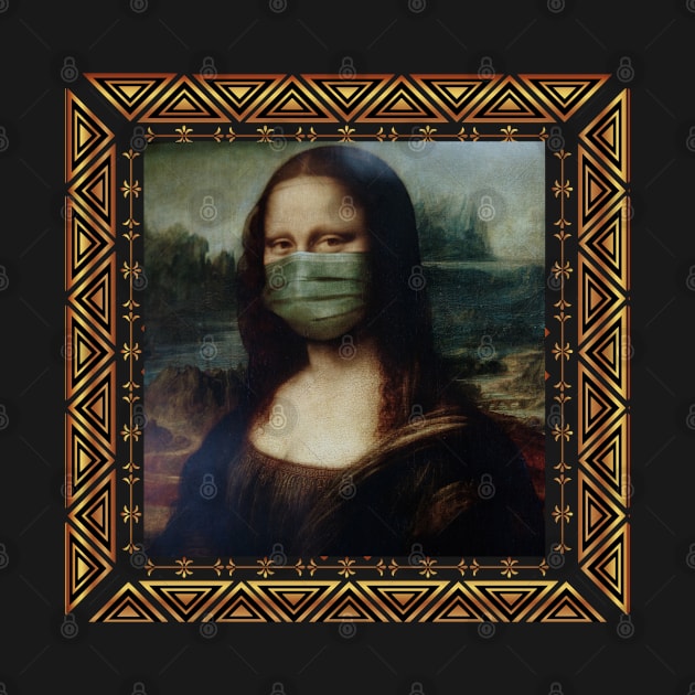 Socially Responsible Mona (Frame) by TJWDraws