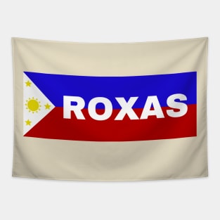 Roxas City Capiz in Philippines Flag Tapestry