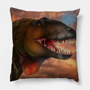 Carcharodontosaurus saharicus Paleoart Pillow