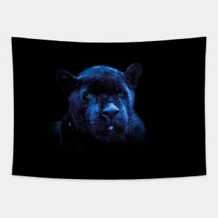 Black jaguar Tapestry