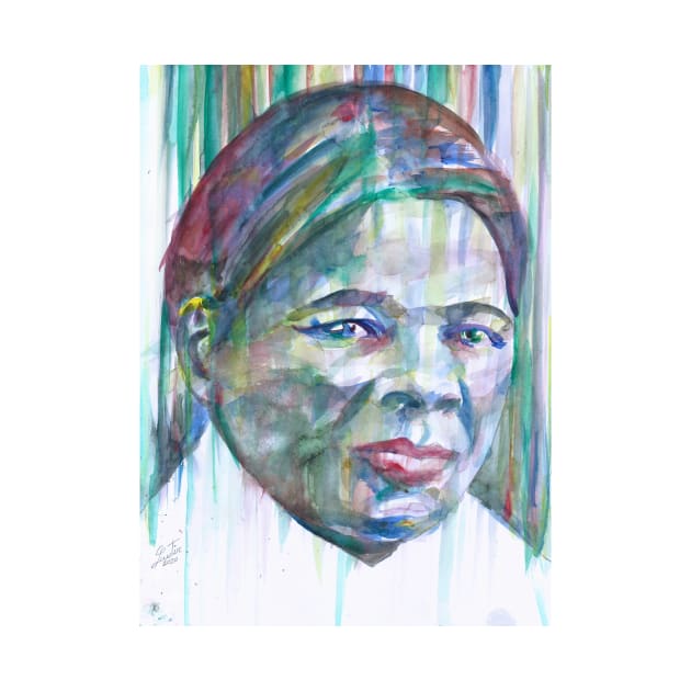 HARRIET TUBMAN watercolor portrait.2 by lautir