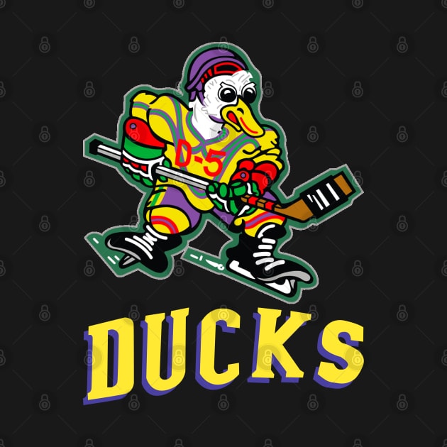 Classic Mighty Ducks Logo by East Coast Design Co.