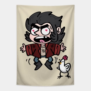 Creep and Chicken Tapestry