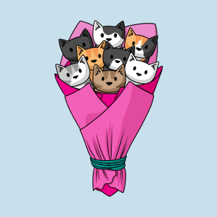 Cat bouquet T-Shirt