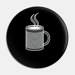 Coffee is life force Pin