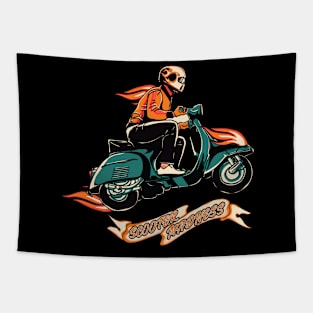 Scooter Madness Tapestry