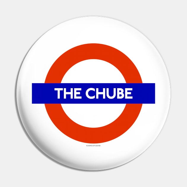 The Chube, London Underground Public Transportation Tube (Light) Pin by Ashes of Sound