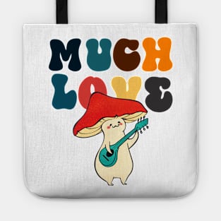 Mush love, mushroom, fungi lovers, i love you so much, gift for mushroom lovers, girlfriends gift Tote