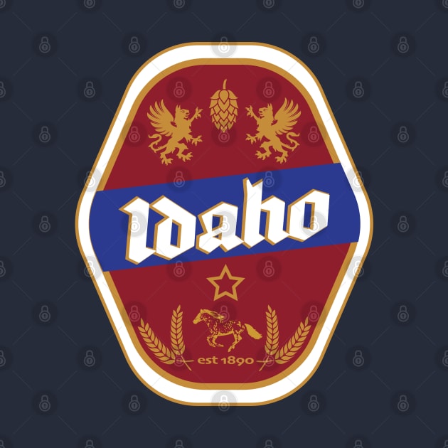 Idaho Beer Label by GrumpyDog