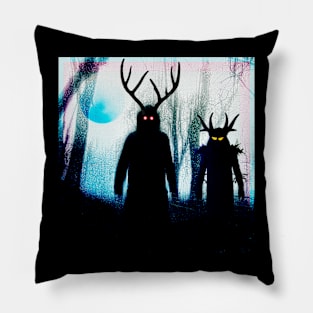 Blue Moon Nightmare Pillow