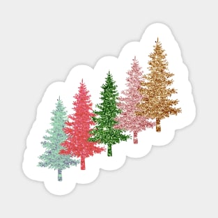 Christmas Trees Magnet