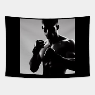 MMA Fighter Tapestry