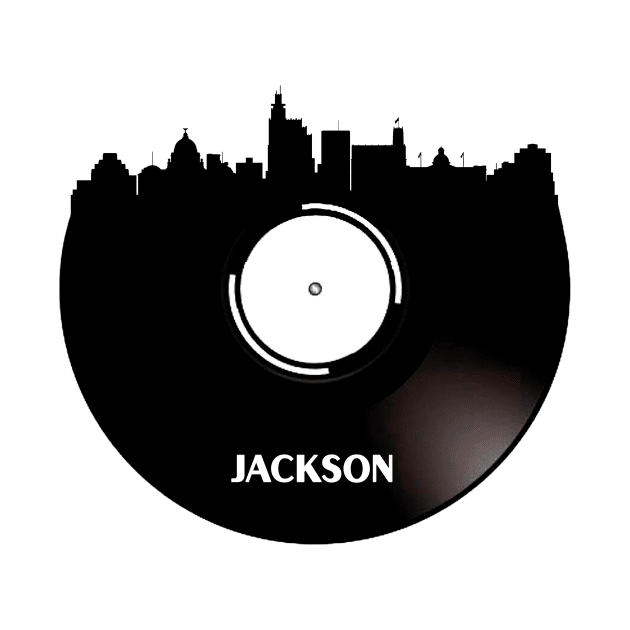 Jackson Mississippi Vinyl by Ferrazi