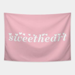 White Sweetheart Tapestry