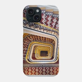 luxurious hypnotic staircase Phone Case