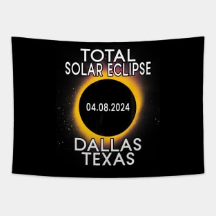 Dallas Texas Path Of Totality Total Solar Eclipse 2024 Tapestry