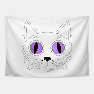 Big Eyed Cat V5 Tapestry