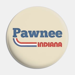 Pawnee, Indiana // Vintage Aesthetic Design Pin